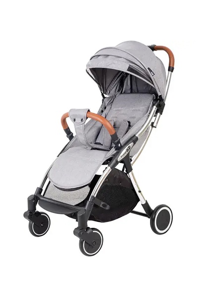 Прогулянкова коляска для дитини - FreeON NANO Grey колір сірий ЦБ-00249621 SKT000991505 фото