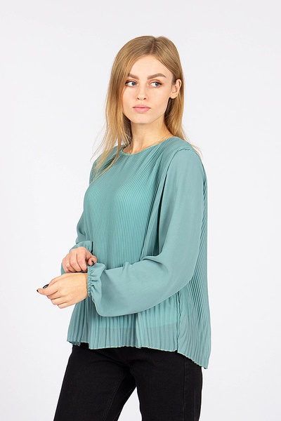 Блуза жіноча колір м'ятний ЦБ-00176173 SKT000588815 фото