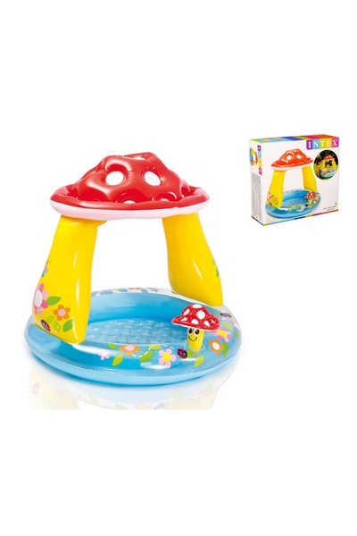 Дитячий надувний басейн Intex Грибочок колір різнокольоровий 00-00131340 SKT000158731 фото