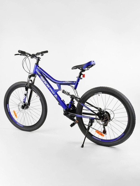 Велосипед спортивний «Rock-Pro» 26 "дюймів колір синій ЦБ-00213475 SKT000893731 фото