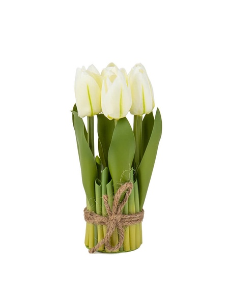 Букет тюльпанов 25 см цвет белый ЦБ-00215740 SKT000899195 фото