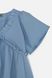 Платье с коротким рукавом для девочки 128 цвет голубой ЦБ-00247367 SKT000986845 фото 2