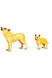 Набор фигурок животного "Сафари" Волк и волчонок цвет разноцветный ЦБ-00237316 SKT000953947 фото 3