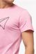Чоловіча футболка 52 колір рожевий ЦБ-00192848 SKT000850427 фото 2