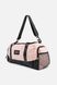 Жіноча дорожня сумка колір пудровий ЦБ-00236856 SKT000953074 фото 3