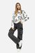 Жіночі джинси палаццо 38 колір сірий ЦБ-00241692 SKT000962461 фото 1