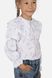 Блуза з довгим рукавом для дівчинки 116 колір білий ЦБ-00251229 SKT000996209 фото 3