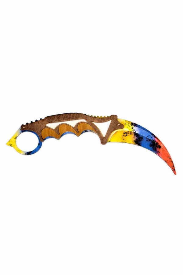 Сувенирный нож модель «КЕРАМБИТ РАДУГА» цвет разноцветный ЦБ-00192124 SKT000848192 фото