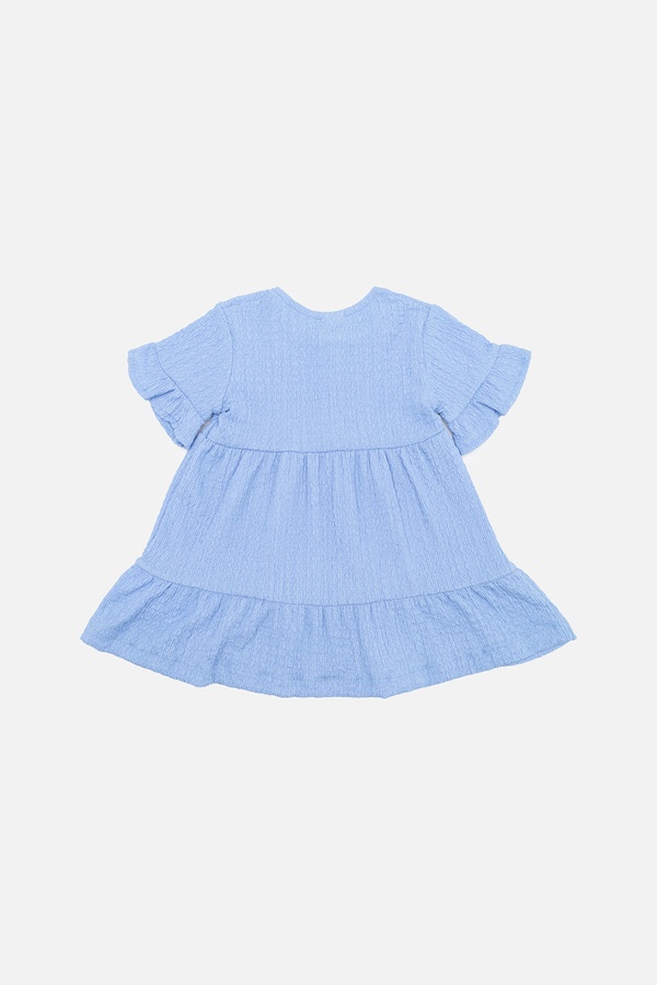 Платье с коротким рукавом для девочки 98 цвет голубой ЦБ-00243490 SKT000968170 фото