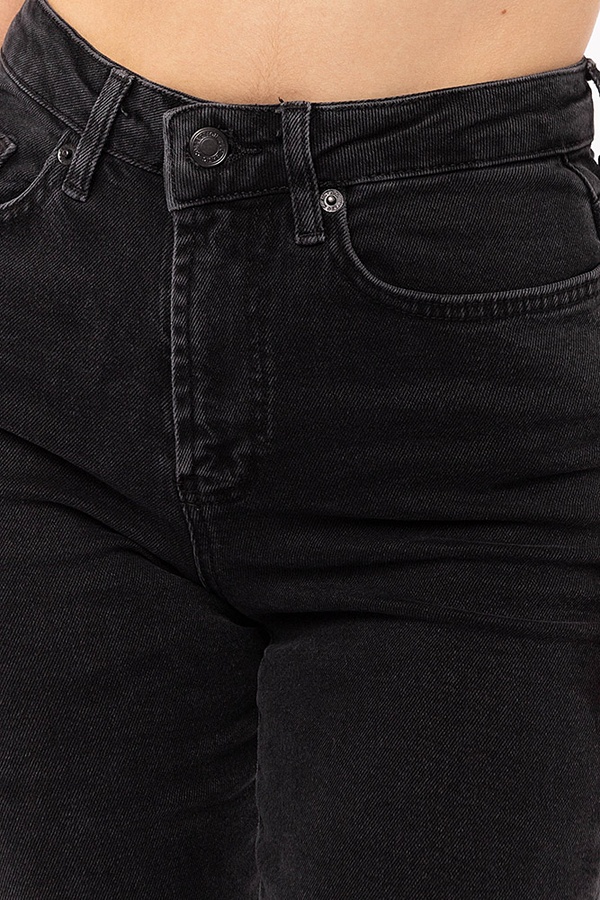 Жіночі джинси колір чорний ЦБ-00197031 SKT000860441 фото