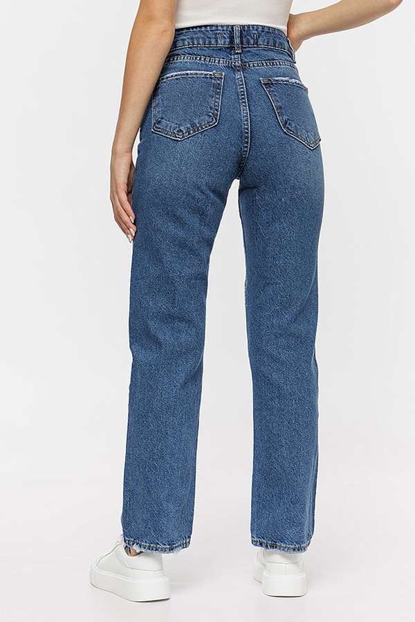 Жіночі джинси 50 колір синій ЦБ-00204881 SKT000877164 фото