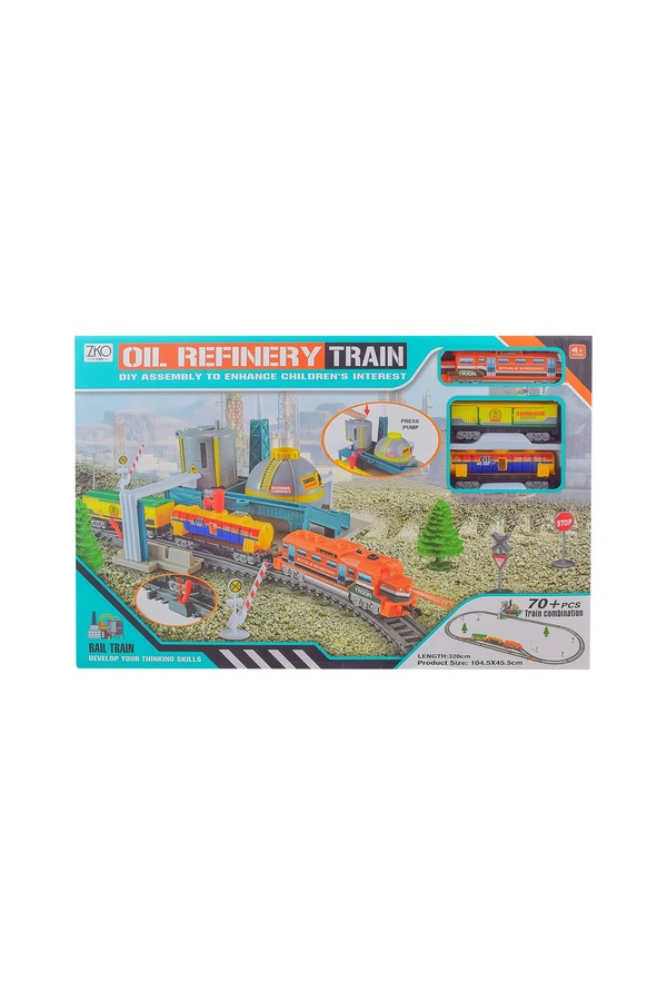 Игровой набор "Железная дорога" цвет разноцветный ЦБ-00205122 SKT000878036 фото