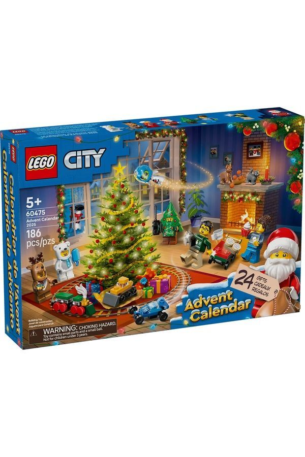 Конструктор LEGO City - Адвент календар 2025, 186 деталей 60475 ЦБ-00285710 фото