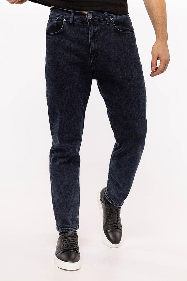 Чоловічі джинси 50 колір темно-синій ЦБ-00203379 SKT000874034 фото