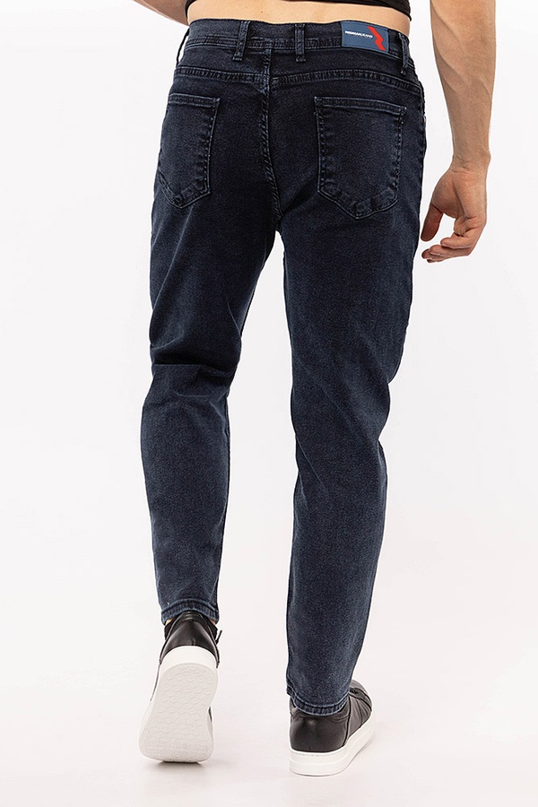 Чоловічі джинси 50 колір темно-синій ЦБ-00203379 SKT000874034 фото