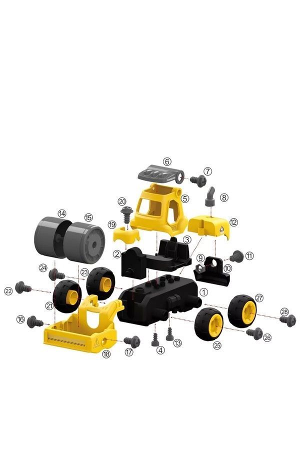 Конструктор DIY Spatial Creativity Каток DIY Spatial Creativity LM8012-DZ-1 ЦБ-00281569 фото