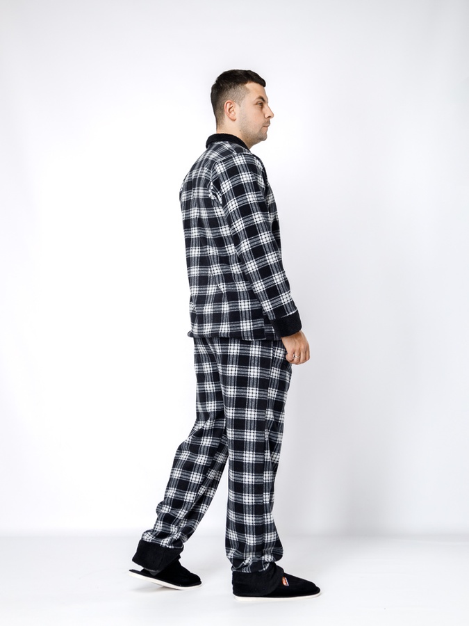 Мужская пижама 46 цвет черный ЦБ-00234330 SKT000943811 фото