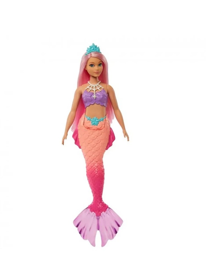 Русалка з кольоровим волоссям серії Дрімтопія Barbie колір різнокольоровий ЦБ-00205070 SKT000877902 фото