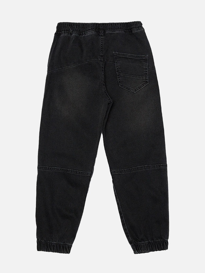 Джогеры джинсовые для мальчика 134 цвет темно-серый ЦБ-00213526 SKT000893851 фото