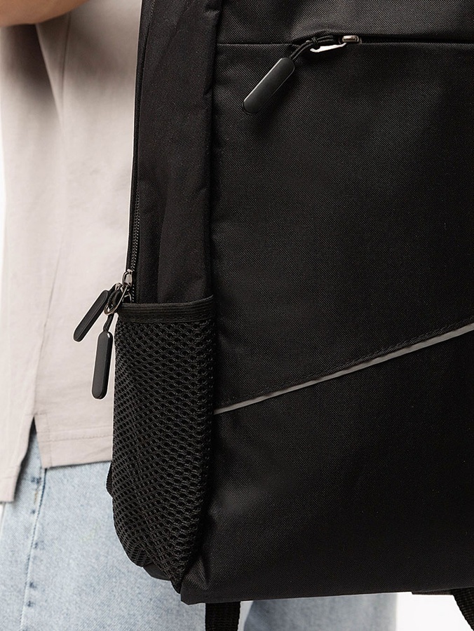Набір 3в1 спортивний рюкзак,сумка,косметичка для чоловіків колір чорний ЦБ-00219385 SKT000907215 фото