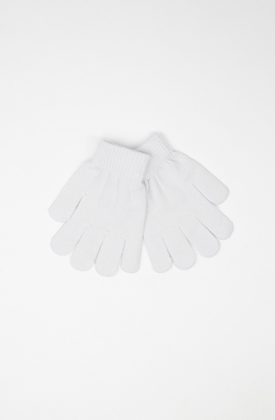 Перчатки для девочки 6 цвет белый ЦБ-00228679 SKT000930119 фото