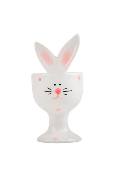 Подставка под яйцо – "Белый кролик" цвет белый ЦБ-00243841 SKT000969538 фото