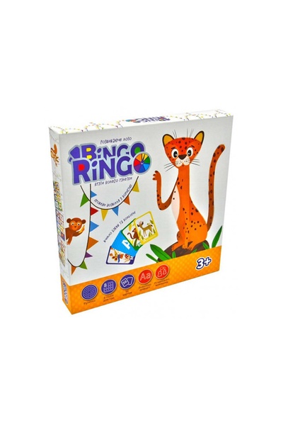 Настільна гра "Bingo Ringo" колір різнокольоровий ЦБ-00120095 SKT000452680 фото