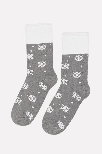 Жіночі шкарпетки 35-38 колір сірий ЦБ-00201539 SKT000870714 фото