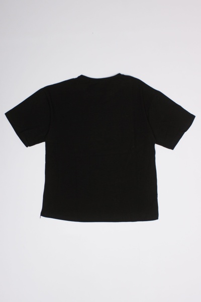 Чоловіча футболка 52 колір чорний ЦБ-00190867 SKT000843884 фото
