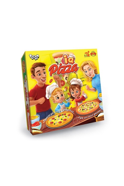 Настільна розважальна гра "IQ Pizza" колір різнокольоровий ЦБ-00147177 SKT000507074 фото