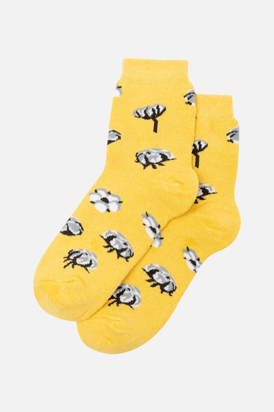 Жіночі шкарпетки 35-38 колір жовтий ЦБ-00235252 SKT000945675 фото