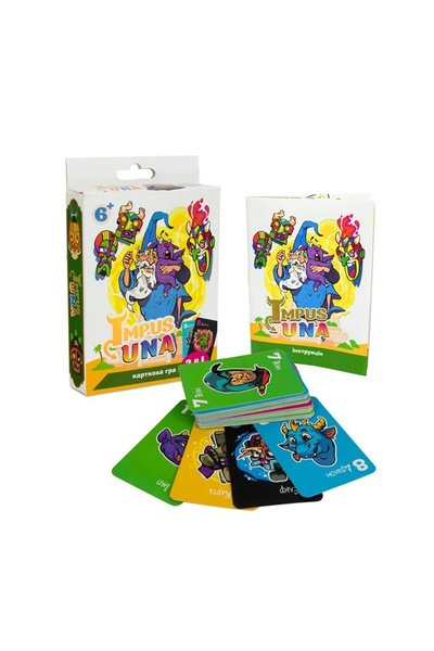 Карткова гра "Impus Una" колір різнокольоровий ЦБ-00165545 SKT000557928 фото