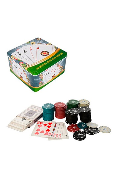Настільна гра - покер колір різнокольоровий ЦБ-00237113 SKT000953569 фото