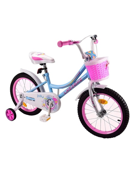 Велосипед дитячий 2-х колісний 12" дюймів Like2bike Jolly колір блакитний ЦБ-00226050 SKT000923518 фото
