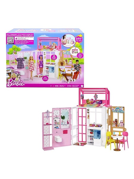 Портативний будиночок Barbie колір різнокольоровий ЦБ-00205967 SKT000879400 фото