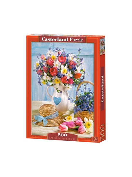 Пазлы "Весна в вазе", 500 элементов цвет разноцветный ЦБ-00187397 SKT000834877 фото