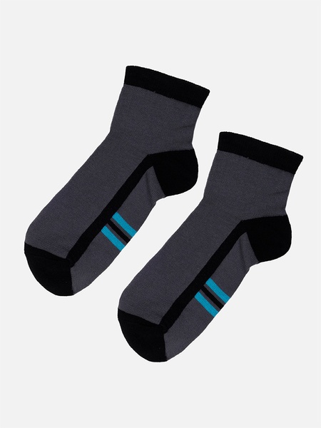 Чоловічі шкарпетки 43-45 колір сірий ЦБ-00229793 SKT000933233 фото