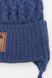 Комплект шапка-шарф на хлопчика 46-48 колір синій ЦБ-00201730 SKT000871171 фото 2