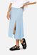 Женская юбка 50 цвет голубой ЦБ-00252863 SKT001000473 фото 1