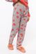 Жіноча піжама колір кораловий ЦБ-00200408 SKT000868441 фото 3