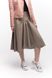Женская юбка из эко-кожи 44 цвет бежевый ЦБ-00149816 SKT000512314 фото 2