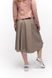 Женская юбка из эко-кожи 44 цвет бежевый ЦБ-00149816 SKT000512314 фото 3