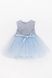 Сукня на дівчинку колір блакитний ЦБ-00180145 SKT000598986 фото 3