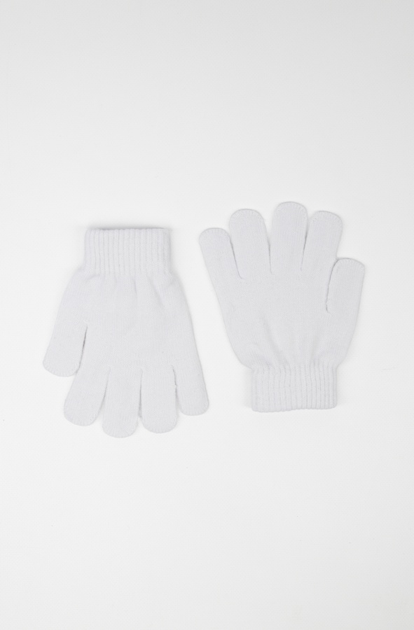 Перчатки для девочки 6 цвет белый ЦБ-00228679 SKT000930119 фото