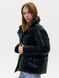 Жіноча куртка 48 колір чорний ЦБ-00223694 SKT000917994 фото 4