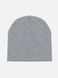 Демисезонная шапка для мальчика 52-54 цвет серый ЦБ-00216984 SKT000901859 фото 1