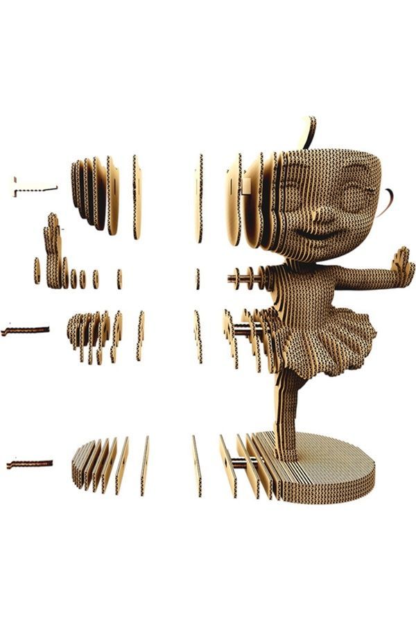 Картонный конструктор "Cartonic 3D Puzzle SURPRISE TRALALERO TRALALA & FRIENDS" Cartonic CARTSURPTRA ЦБ-00287130 фото