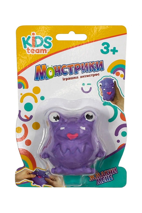 Іграшка-антистрес - Монстрик колір фіолетовий ЦБ-00237379 SKT000954018 фото