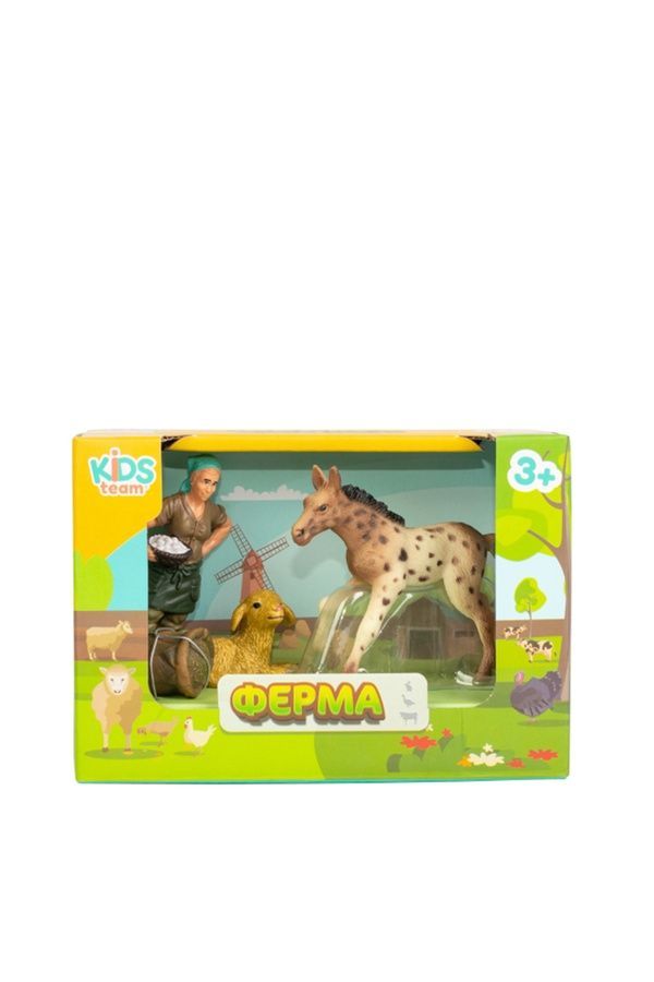 Набор игрушек животные - &laquo;Ферма&raquo; KIDS TEAM Q9899-T1_4 ЦБ-00262902 фото