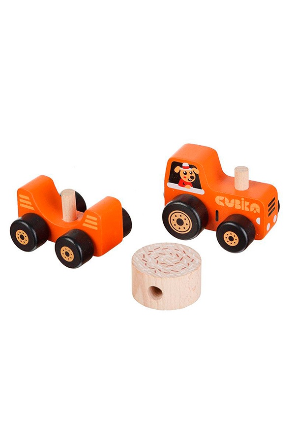 Розвиваюча іграшка "Трактор" колір різнокольоровий ЦБ-00132651 SKT000473700 фото